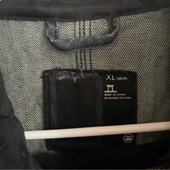 G STAR Large Front Pocket Vintage Denim 3301 Jacket - Picture 5 of 8